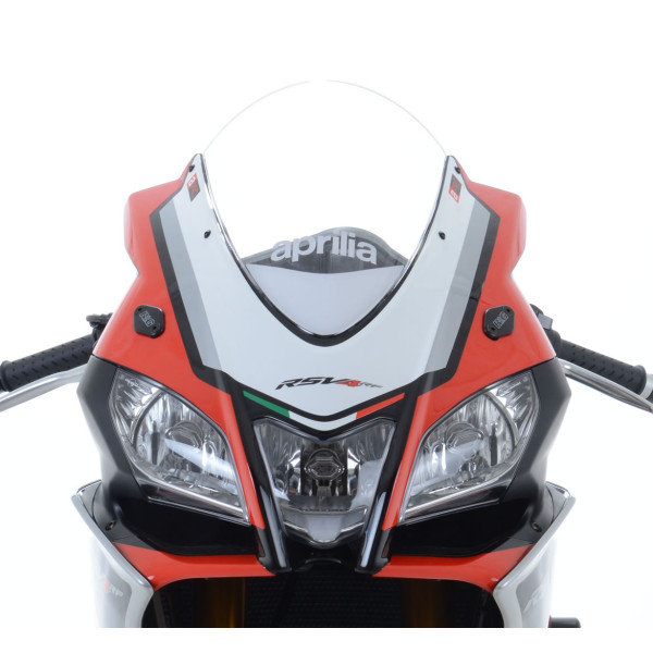 R&G Mirror Blanking Plates for Aprilia RS4 125 '11- 20, RSV4 & RS660 '21- models